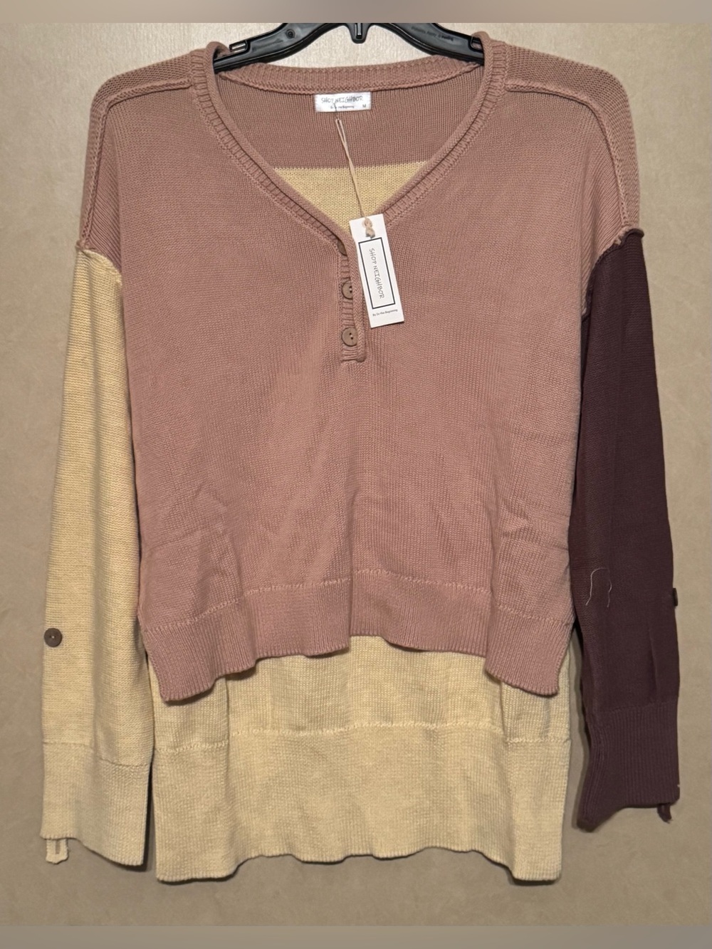 Colorblock Sweater